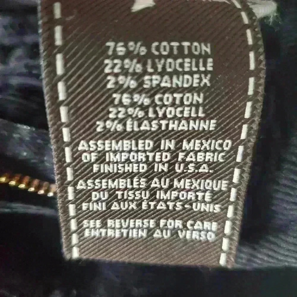 7 for  all mankind black corduroy pants size 26 - Picture 3 of 4